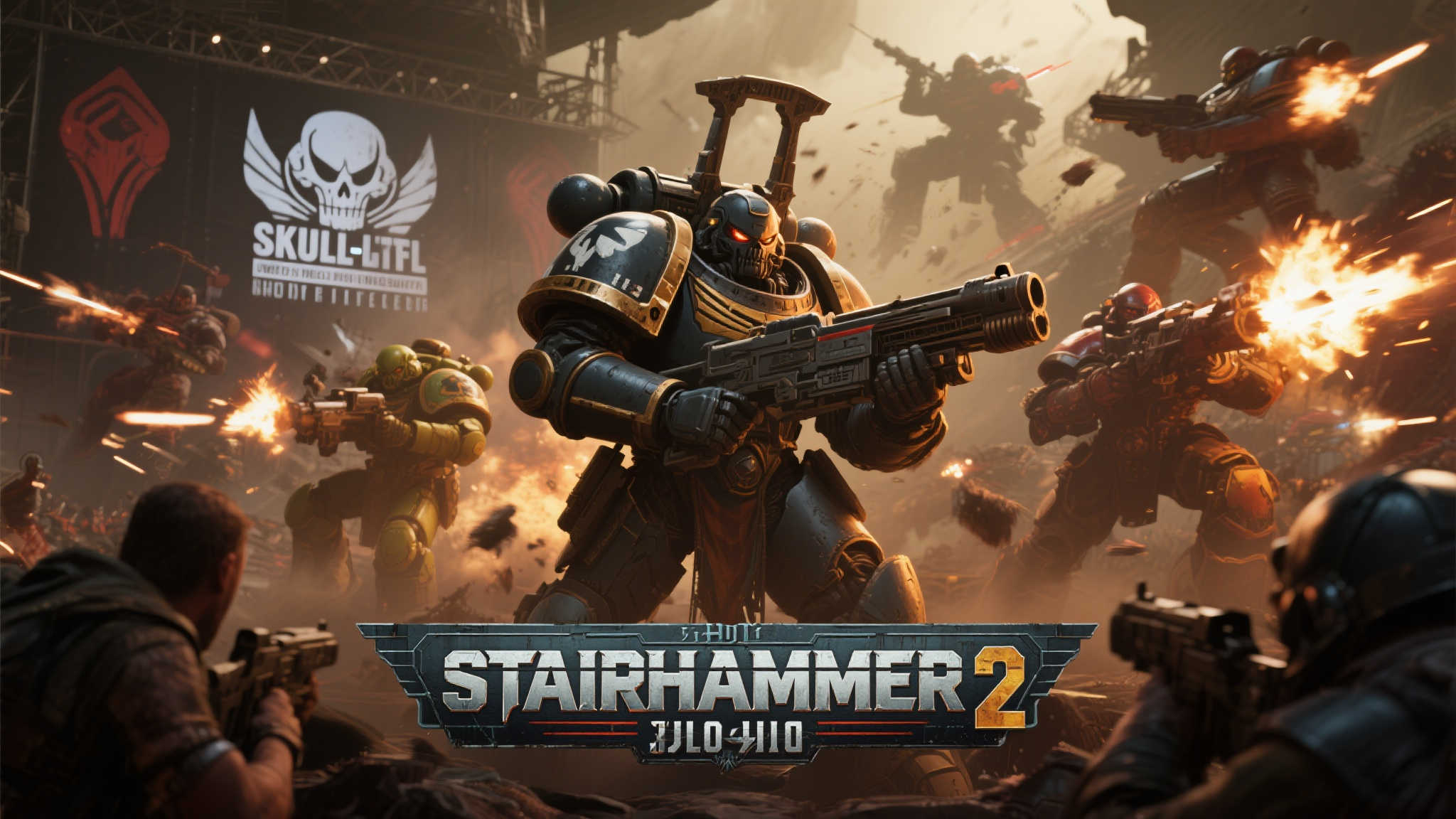 战锤 SKULL 节5.22震撼归来！《星际战士2》《暗潮》等全新内容与重磅消息蓄势待发！