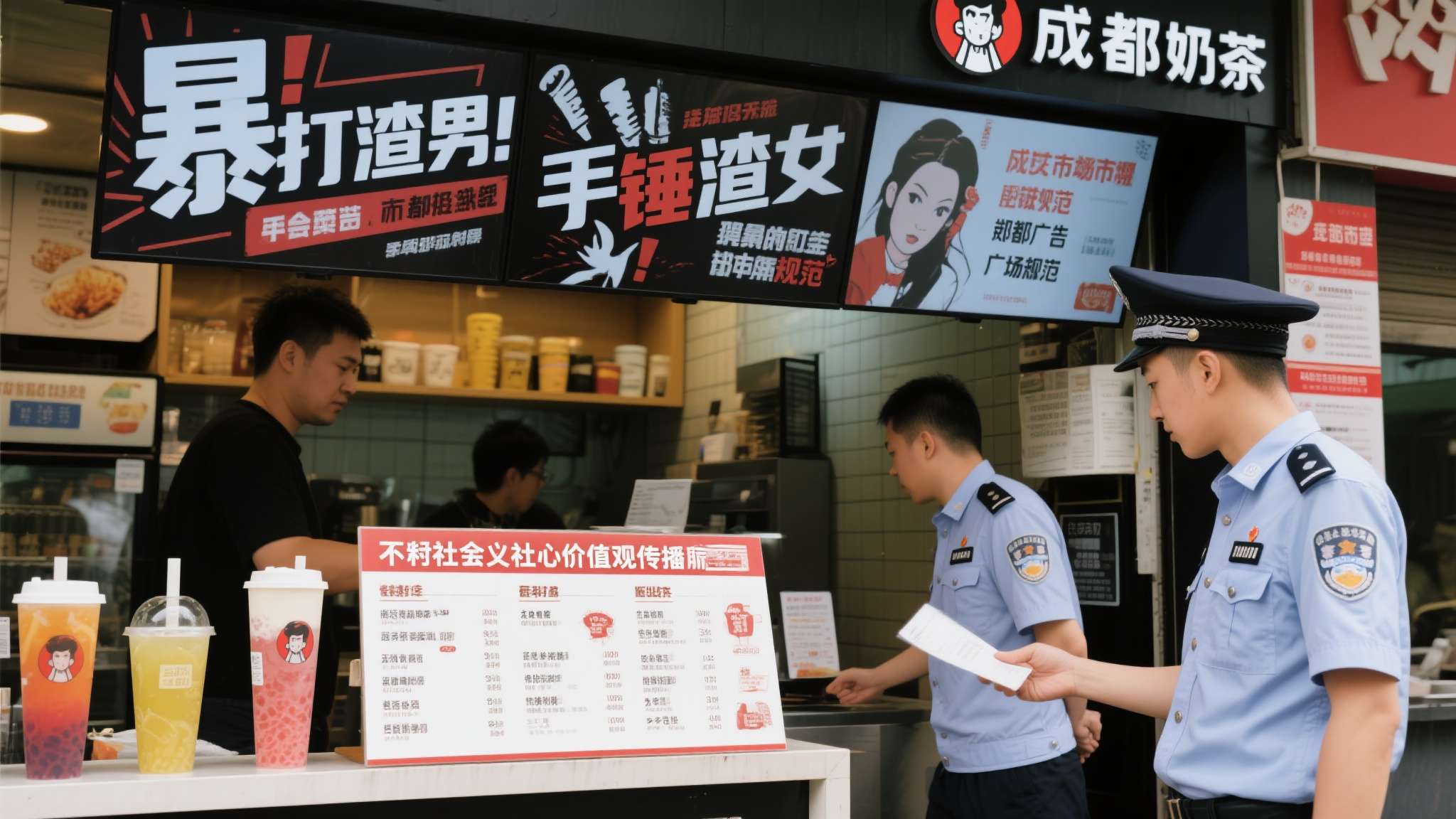 霸王茶姬门店回应手打奶茶 霸王茶姬门店回应手打奶茶